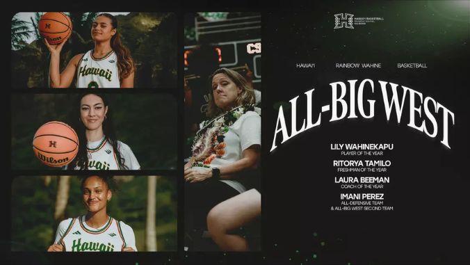 headshots of big west awardees