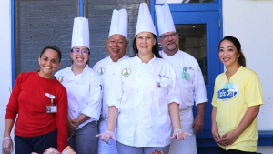 culinary staff and graduates