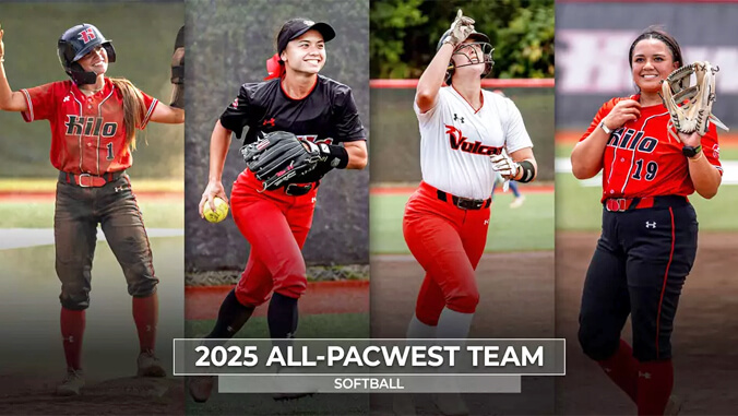softball players and PacWest graphic