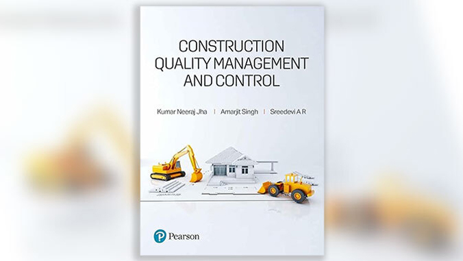 book cover on construction quality and management