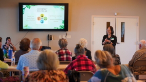 attendees at dementia event
