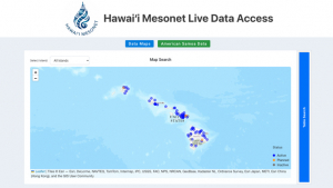 a website with data access