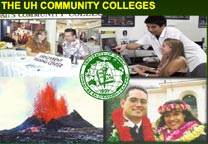 faces from around the University of Hawaii Community Colleges