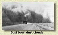 Dust clouds