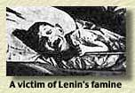 A famine victim