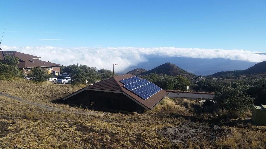 photo of Maunakea Mid Level Facility photo voltaic system