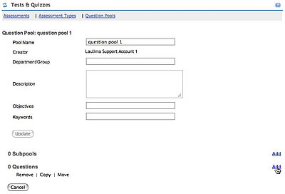 Laulima Samigo Add to Question Pool 2