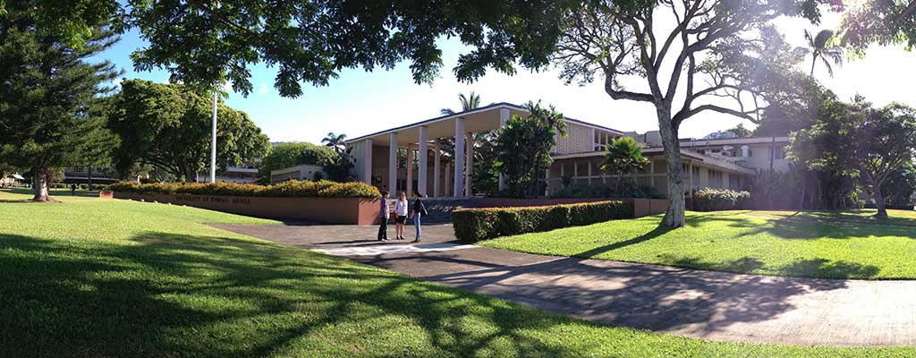 building at University of Hawaii