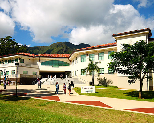 Buiding at Windward Community College