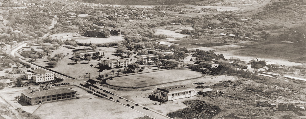 University of Hawaii at Manoa aerial - 1932