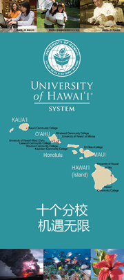 UH System International brochure in Simplified Chinese